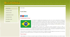 Desktop Screenshot of brasil-colonia.info